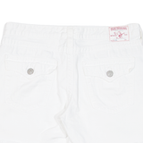 TRUE RELIGION Womens Jorts Shorts White M W31