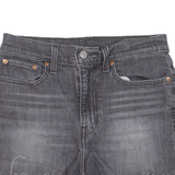 LEVI'S Womens Denim Shorts Black M W29