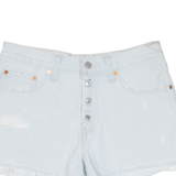LEVI'S Womens Denim Shorts Blue S W27