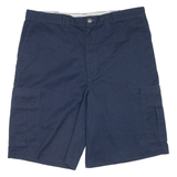 DICKIES Mens Workwear Shorts Blue XL W38