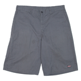 DICKIES Mens Workwear Shorts Grey L W36