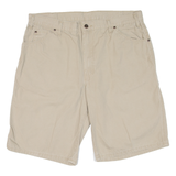 DICKIES Mens Workwear Shorts Beige L W36
