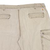CARHARTT Mens Workwear Shorts Beige XL W40