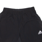 ADIDAS Mens Sports Shorts Black Relaxed L W28