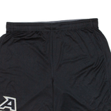 NIKE Mens Sports Shorts Black Relaxed L W36
