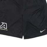 NIKE Mens Sports Shorts Black Relaxed L W36