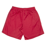 REEBOK Mens Sports Shorts Red Relaxed L W32