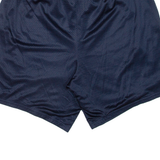 CHAMPION Womens Sports Shorts Blue Relaxed XL W32