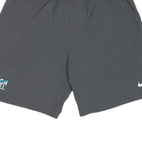 NIKE Mens Sports Shorts Grey Relaxed L W28