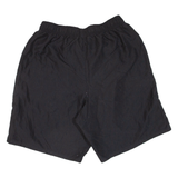NIKE Mens Sports Shorts Black Relaxed L W30