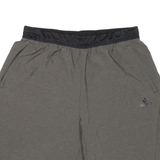 ADIDAS Mens Sports Shorts Green Relaxed L W31