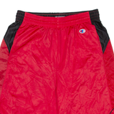 CHAMPION Mens Sports Shorts Red Relaxed M W29