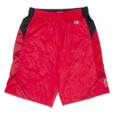 CHAMPION Mens Sports Shorts Red Relaxed M W29