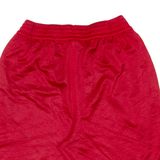 ADIDAS Mens Sports Shorts Red Relaxed L W29