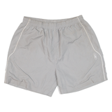 REEBOK Mens Sports Shorts Grey Relaxed L W30