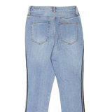 GUESS Spell-Out Womens Jeans Blue Slim Skinny Stone Wash W24 L25