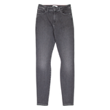 TOMMY HILFIGER Harlem Womens Jeans Grey Slim Skinny Stone Wash W27 L32