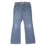 TOMMY HILFIGER Womens Jeans Blue Regular Bootcut Stone Wash W31 L32