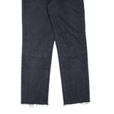 VALENTINO Mens Jeans Black Regular Straight W30 L32