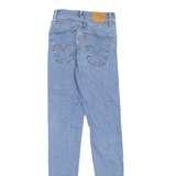 LEVI'S Mile High BIG E Womens Jeans Blue Slim Skinny W22 L30