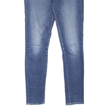 LEVI'S 711 Womens Jeans Blue Slim Skinny Stone Wash W27 L32