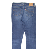 LEVI'S 711 Womens Jeans Blue Slim Skinny Stone Wash W27 L32