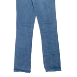 LEVI'S Mid Rise Womens Jeans Blue Regular Straight Stone Wash W29 L32