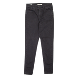 LEVI'S 720 High Rise BIG E Womens Jeans Black Slim Skinny W29 L28