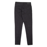LEVI'S 720 High Rise BIG E Womens Jeans Black Slim Skinny W29 L28