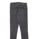 LEVI'S 711 Made & Crafted BIG E Womens Jeans Grey Slim Skinny W26 L30