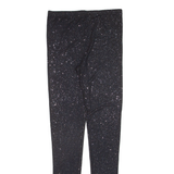 POUR MOI Sparkle Womens Leggings Black Viscose Skinny UK 8 W24 L28
