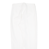 RIVER ISLAND Womens Trousers White Regular Tapered W28 L26