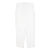 RIVER ISLAND Womens Trousers White Regular Tapered W28 L26