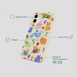 Seashell Pup Bloom iPhone 12 Mini Case