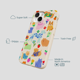 Seashell Pup Bloom iPhone 13 Case