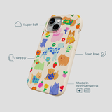 Seashell Pup Bloom iPhone 14 Case