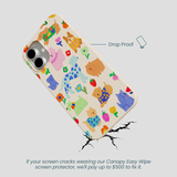 Seashell Pup Bloom iPhone 16 Plus Case