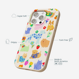 Seashell Pup Bloom iPhone 16 Pro Max Case
