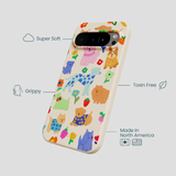 Seashell Pup Bloom Google Pixel 9/9 Pro Case