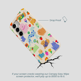 Seashell Pup Bloom Samsung Galaxy S25 Case