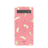 Bubblegum Pink Purrfection Google Pixel 6a Case