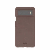 Chocolate Brown Google Pixel 6 Phone Case