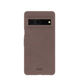 Chocolate Brown Google Pixel 7 Phone Case