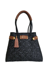 Mini Less Pollution Convertible Crossbody Bag - Black Pearl