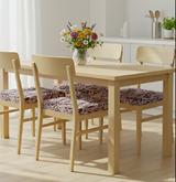 Anyseat Purple Vintage Vine Pattern Print Chair Cover – Stretch Washable Removable Seat Cover for Dining & Kitchen