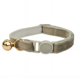 Anypet Stylish Brown Cat Collar – Small Size with Safety Buckle, Bell & Durable Strap