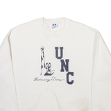 RUSSELL ATHLETIC Mens Sweatshirt Cream XL