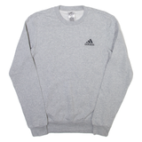 ADIDAS Mens Sweatshirt Grey XS