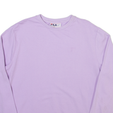 FILA Mens Sweatshirt Purple L