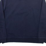 NAUTICA Womens Sweatshirt Blue 1/4 Zip L